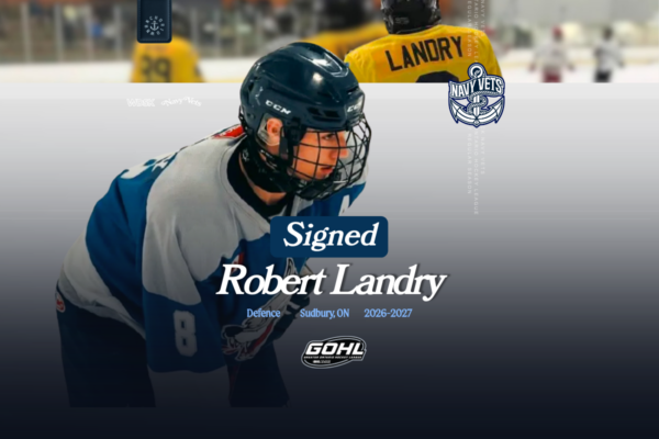 Welcome to Anchortown: Navy Vets Sign Defenceman Robert Landry